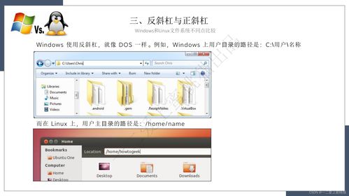 linux与windows文件系统区别