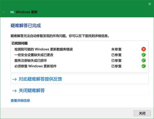 windows系统更新错误,Windows系统更新错误代码0x80073701解析与解决攻略